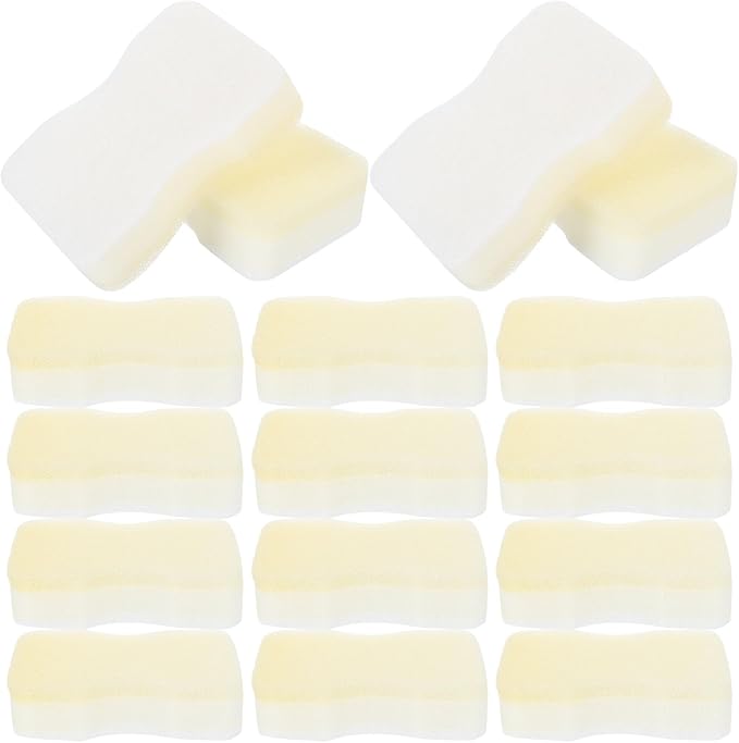 HOMSFOU 15pcs Lampshade Cleaner Sponges Set, Reusable Dry Soot and Dust Removal Fabric Cleaning Pads for Lampshades, Curtains, and Pet Hair, Multipurpose Household Cleaning Tools
