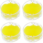 Odor Neutralizer Cartridge Replacement for Shark AZ3000 AZ3002 HZ3000 HZ3002 HZ702 IZ862H IZ562H ZD550 ZU102 LA702 Odor Elimination Replacement 1541FC3000(Pack of 4pcs,Lemon)