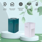 Desktop Air Purifier with HEPA Filter for Office Bedroom Bathroom, Small USB Air Purifiers, Super Quiet Powered by USB No Adapter(Green)