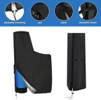 Soft Water System Cover - Outdoor Protective Enclosure with Zipper | Oxford Fabric Guard for Water Softener, All Season Heavy Duty Protector, Waater Filter Cover for Year Round Home Indoor Outdoor