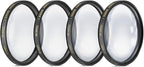 62mm 7PC Filter Set for Panasonic DMC-FZ1000 4K Point and Shoot Camera - Includes 3 PC Filter Kit (UV-CPL-FLD) and 4PC Close Up Filter Set (+1+2+4+10)