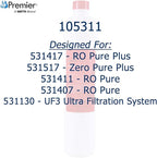 Watts Premier 105311 RO-4 RO-Pure UF3 Sediment Filter (Pack of 2)
