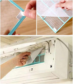 10 Pack Mini Split Air Conditioner Vent Filters Cover Anti-Dust Secondary Air Cleaning Filter for Home Air Conditioners Vents Air Purification Wall Mounted A/C Unit Heat Pump Heater