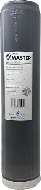 Home Master CFKDF85GCC-20BB Replacement Filter, Fits Big Blue, 20" x 4.5" Heavy duty Up-Flow Catalytic Carbon & KDF 85, Filters Chloramines, Chlorine, Chemicals, Heavy Metals, Sediment, more