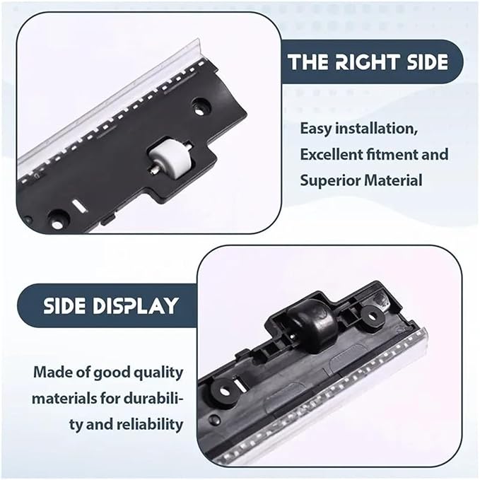 B15C,Compatible for Roborock A30 Pro Floor Scrubber Scraper Replacement Steam Dry Wet Vacuum Cleaner Parts Strip Assembly
