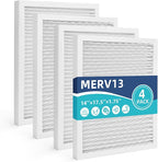 14 x 17.5 x1.75 MERV 13 Replacement Filter Compatible with Honeywell DR90 DR120 Dehumidifiers (50070171-002) Santa Fe Advance90 Advance100 Advance120,4 Pack