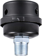 1/2" Thread Male Thread Diameter 20mm Air Compressor Silencer Filter, Thread Metal Air Compressor Intake Filter Sound Muffler Silencer, Air Compressor Replacement Parts