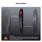 K&F CONCEPT 62mm Black Diffusion Mist Effect 1/4 & Variable ND2-32(1-5 Stops) & Circular Polarizing Filter CPL-in 1 HD Lens Filter with 28 Multi-Coatings for Camera Lenses (Nano-X Series)