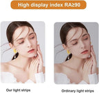 Round LED Bathroom Mirror, Wall Mounted Mirror with Demister Pad 3 Dimmable Color, Backlit Makeup Mirror, for Bathroom, Vanity, Bedroom(80cm/31.5in)