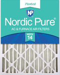 Nordic Pure 16x20x4 (Actual Size: 15 1/2 x 19 1/2 x 3 5/8) Pleated MERV 14 Air Filter 1 Pack