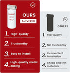 1200KTF7018 F1810PM0 Fuel Filter - Spin-on Particulate - Fit for Transfer Pump FR112 FR1210G FR610G 25 GPM 3/4” with 1200KTG9075 Filter Head and 3/4” ST Elbow and 3/4 x 7” Nipple