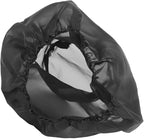 Black Air Intake Filter Sock Cover, Air Cleaner Protective Cover, Motorcycle Waterproof Air Filter Rain Sock Dustproof Protective Cover Fit for Harley (Size L)