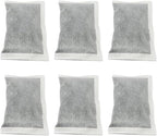 Green Piece® Activated Charcoal Air Filters for Odor Removal - Compatible with ITouchless Trash Cans - Not made or sold by iTouchless - Made and sold by Green Piece - Pack of 6