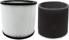 Keenso Iron Fabric Cotton Vacuum Cleaner Filter Replacement for 90350, 90304, 90333, Ideal for Concrete Powder and Plasterboard