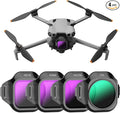 FPVtosky ND & CPL Filter Set Compatible with DJI Mini 5 Pro, Multi-Coated Optical Glass Filter Drone Camera Accessories (4 Pack-CPL+ND16/64/256)
