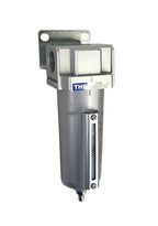 3/4" NPT Industrial Particulate Filter, Removes Water, Moisture, Debris from Compressed Air Lines, 5oz Bowl (225 PSI Max)