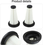 HEPA Replacement Filter for MBYULO Vacuum Cleaner ABS Frame with HEPA Cloth Traps Dust Pet Dander for Cleaner Indoor Air