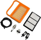 Air Filter for TS410 TS420 TS480 TS500 Concrete Cut-Off Saws, Includes Pre Filter, Fuel Filter, Spark Plug, for Primer, and Fuel Line