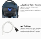 COOSPIDER Fish Tank Filter Sun JUP-02 Aquarium Green Clean Submersible Machine 132gph for 10-40 Gallon Small Fish Tank Internal Submersible Pump for Turtle Tank, Air Supply & Oxygen Enhancement