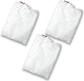 Dust Collection Bag (Large, 10-Pack) Shop Vac–Ready Vacuum Bags with High-Efficiency Filter Media, Easy Swap, Exclusive One-Hand Quick-Release Strap, Shop Vac Hose Fits up to 62mm