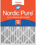 Nordic Pure 18x24x4 (Actual Size: 17 1/2 x 23 3/8 x 3 5/8) Pleated MERV 15 Air Filter 1 Pack