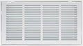 20"W x 10"H [Duct Opening Size] Steel Return Air Filter Grille - Removable Face/Door for 1 inch Filters -HVAC Vent Cover Grill - White [Outer Dimensions: 22 5/8"W X 12 5/8"H]