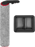 Main Roller Brushes Filter，Compatible For Dreame， H40 Ultra/H40 Pro Wet Dry Vacuum Cleaner Floor Scrubber Parts(D)