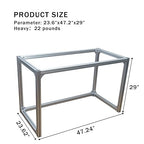 FFU HEPA H14 Filter Laminar Flow Hood Clean Bench Bracket,Use with Laminar air Flow Hood，Suitable for Clean Room/Laboratory/Clean Room/Mushroom Room，Updated Fan Filter Unit，Clean shed