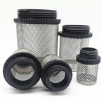 Heavy-Duty Plastic Strainer 1/2 3/4 - Male Inline Filter with Mesh Net for Pond Pumps & Greenhouse Watering(1/2")