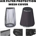Filter Cover, Intake Filter Cover, Motorcycle Air Filter Cover for Harley Kawasaki Suzuki Honda Yamaha Universal Car Waterproof & Dustproof