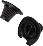 Washable Reusable Vacuum Filters for BLACK for DECKER RC EV1416 3-in-1 Lightweight Corded Upright, Polyester Plastic Foam Replacement Filter Set for Household Dust Reduction, 4 Pieces(4* Filters)