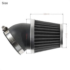 Evermotor Motorcycle Air Filter, 41mm 42mm 43mm Filter for 50cc 70cc 90cc 110cc 125cc 150cc Carb Filter GY6,Moped,ATV
