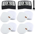 VIEWALL Replacement Filter for Shark UV725 UV650 ZU560 ZU560C ZU561 ZU562 ZU572 ZD201 ZD400 ZD402 Rotator Navigator Zero-M Lift-Away Speed Upright Vacuum, Part XFFK560, XHEPA560, XHFZD400, XFFKZD400