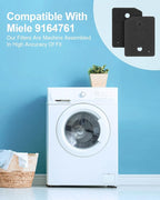 9164761 Foam Filter Replacement for All Miele T1 Heat Pump Tumble Dryers TMB540WP TKS850WP TKG840WP TKS650WP TKB150WP TKG450WP TCJ680WP TCE520WP Parts (5)