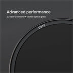 Urth 77mm Magnetic Ethereal White Mist ¼ Diffusion Lens Filter (Plus) — Cinematic Effect, 20-Layer Nano-Coated Light Dispersing Particles