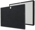 PUREBURG Replacement Filter Pack Compatible with RabbitAir BIOGS CLASSIC SPA-421A SPA-582A Air Purifier,H13 HEPA + Activated Carbon Filter Air Clean dust PM2.5 Odor