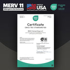 BNX TruFilter 20x30x1 Air Filter MERV 11 (4-Pack) - MADE IN USA - Allergen Defense Electrostatic Pleated Air Conditioner HVAC AC Furnace Filters for Allergies, Dust, Pet, Smoke, Allergy MPR 1200 FPR 7