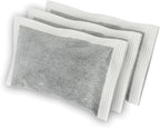 Green Piece® Activated Charcoal Air Filters for Odor Removal (Made In USA) – Compatible with ITouchless Trash Cans (Pack of 3) – Not Made by iTouchless – Premium Odor-Absorbing Filters by Green Piece®