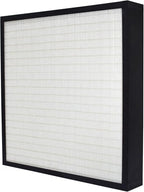 24x24x4 Mini-Pleat Synthetic Panel Air Filter – 4” – Box Plastic Frame – MERV 15 ASHRAE 52.2 – High-Efficiency HVAC Filter for Commercial & Industrial Use – (Pack of 3)