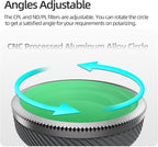 ND32/PL Filter Compatible with Insta362 GO Ultra Camera ND Lens Filter Accessories Waterproof Scratch-Resistant