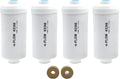 Fluoride Water Filter, Replacement for Berkey® PF-2® Elements, Berkey® Gravity Filtration System, including Big, Travel, Royal, Imperial and Crown Series, Natural filter material, Pack of 4