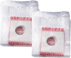 Electric Hammer Dust Bag – Drill Dust Sealr, Hole Saw Catcher | 100PCS Fine Particlle Trap for AC Installation, Wall Cut Dust Barrier Pouch, Compact Vacuum Collector Kit for Plasterboard Drilling Jobs