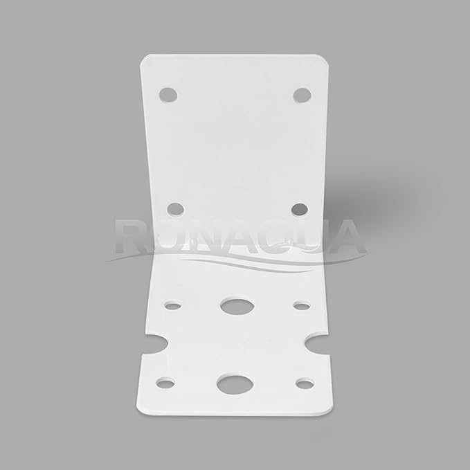 Housing Bracket for Whole House Big Blue 10-inch and 20-inch Filter Housings by Ronaqua WELL-MATCHED with 150061, FM-25W, BB-HB, AP-MB801 (Pack of 8)