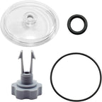 SF15110 Pool Leaf Trap Cover Lid,with O-Ring&Valve,Compatible with Intex 12 Inch Sand Filter Pumps,Sand Filter Replacement Partsfit for Intex SF15110 28948EH ECO15110-2 Models
