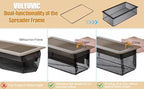 Floor Register Trap 4 x 10 Inch, Upgraded Floor Vent Filter Net Catches Toys Snacks Pet Hair and Pet Food, Air Vent Screen Mesh Keeps Bugs Out (2)