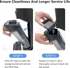 Compatible For TINECO 3.0 Spare Parts Floor Scrubber Roller Brush Filter Accessories Cordless Wet Dry Robot Vacuum Cleaner(C)