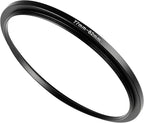 77-82mm Metal Step-Up/Down Ring Adapter Compatible with Mirrorless Cameras DSLR Lens, UV CPL ND Filter Thread Converter, Black