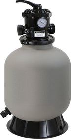 XtremepowerUS 16" Above Inground Swimming Pool Sand Filter System 7-Way Port Valve Pool Filter 21,000 Gallons