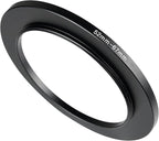 52-67mm Metal Step-Up/Down Ring Adapter Compatible with Mirrorless Cameras DSLR Lens, UV CPL ND Filter Thread Converter, Black