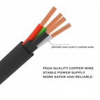 59inch 4PIN AMS Lite Extension Cable for Bambu Lab AMS Lite,1.5M 4-pin Extension Cable with Magnetic Ring Filter for Bambulab A1/A1mini 3D Printer (Not for X1 P1)